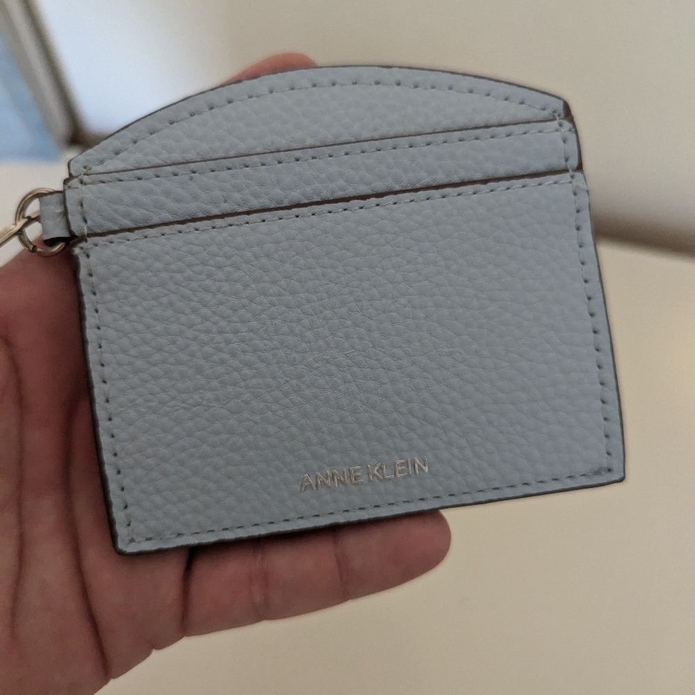 Anne Klein Light Blue Key & Card Holder - Picture 4 of 4